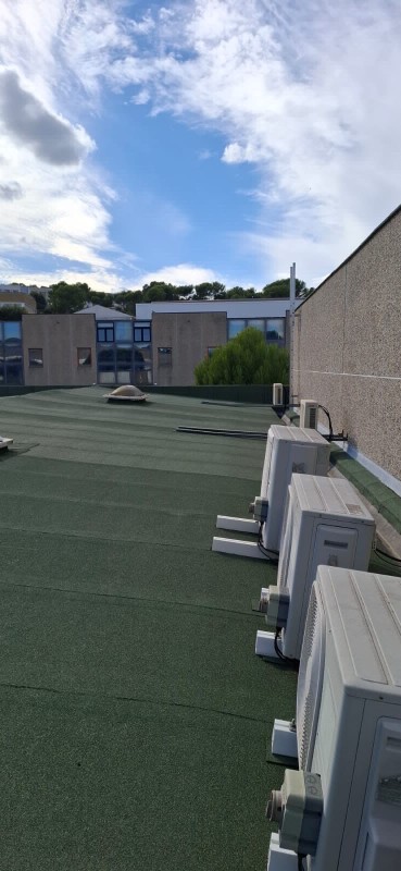 installation de climatisation industrielle climatisation pour le Magasin KIA et JEFCO